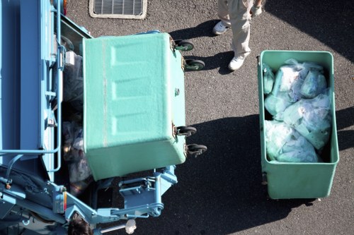 Eco-friendly disposal methods used in Pinner flat clearance